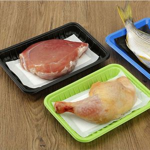 Tampon absorbant pour viande de qualité alimentaire, écologique, 130x90mm, taille personnalisée disponible - Product Image 6