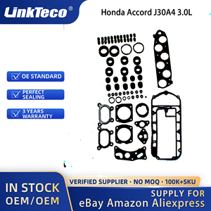 Linkteco Set Gasket kepala mesin, untuk Honda Accord J30A4 3.0L V6 16V SOHC 2003-2007 HS26334PT 111080301 611071800 - Product Image 4