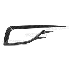 Cubierta Decorativa para Faros Antiniebla Delanteros de Coche, Aspecto Fibra de Carbono/Negro, 2 Piezas, para VW Golf 7.5 MK7.5 2018 2019 2020 - Product Image 3