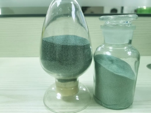 Nhà máy trực tiếp độ tinh khiết cao màu đen màu xanh lá cây silicon carbide phun cát phương tiện truyền thông mài mòn, đá thô phun cát. - Product Image 2