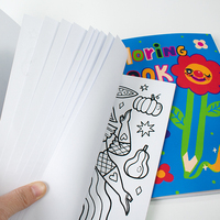 Livre de coloriage pour enfants personnalisé, papier offset de qualité, carton kraft enduit - Excellent cadeau pour les enfants