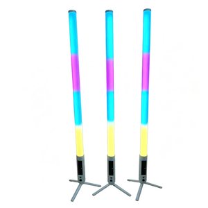 หลอดไฟแบตเตอรี่ไร้สายกันน้ำ 360 LED แบบแท่ง - เหมาะสำหรับใช้ในคลับ งานปาร์ตี้ การแสดงของดีเจ ฯลฯ - Product Image 4
