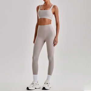 Conjunto de Yoga y Ropa Deportiva Ajustada para <span class=keywords><strong>Chicas</strong></span>, con Logotipo Personalizado de Marca Privada, Sensación de Segunda Piel, para Entrenamiento y Running 3366 - Product Image 1