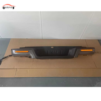 Pare-chocs arrière en plastique ABS avec éclairage pour Ranger T6 T7 T8 2012-2019 Nouveau style d'échappement Pare-chocs arrière Accessoires externes