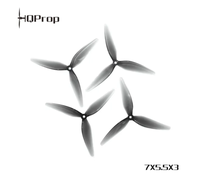HQProp Série d'hélices longue portée de 7 pouces 7x3.5x3 7x4x3 7x5.5 7x7 7x12 Hélices PC à deux et trois pales pour drone FPV (4 pièces)