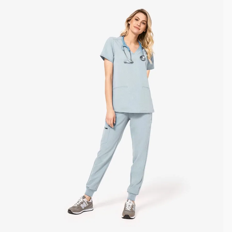 Scrub Suit Nurse Scrubs Uniforms Sets Scrubs Joggers Pants Activewear Fabric Clothing Running Shorts