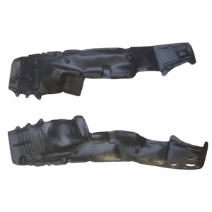แผ่นบังโคลนหน้ารถมิตซูบิชิ แลนเซอร์ ปี 2004-2007 สีดำ อะไหล่พลาสติก - Product Image 4