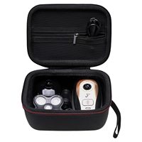 Étui de rangement portable écologique pour rasoir de voyage avec fermeture éclair pour rasoir FlexSeries - Conception simple en EVA durable
