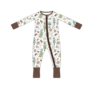 Vêtements pour bébés Supersoft Body pour bébés à manches longues Vêtements pour bébés nouveau-nés Pyjamas en bambou de qualité supérieure Unisexe Garçon 0-3-6-9-18-24 Mois - Product Image 6