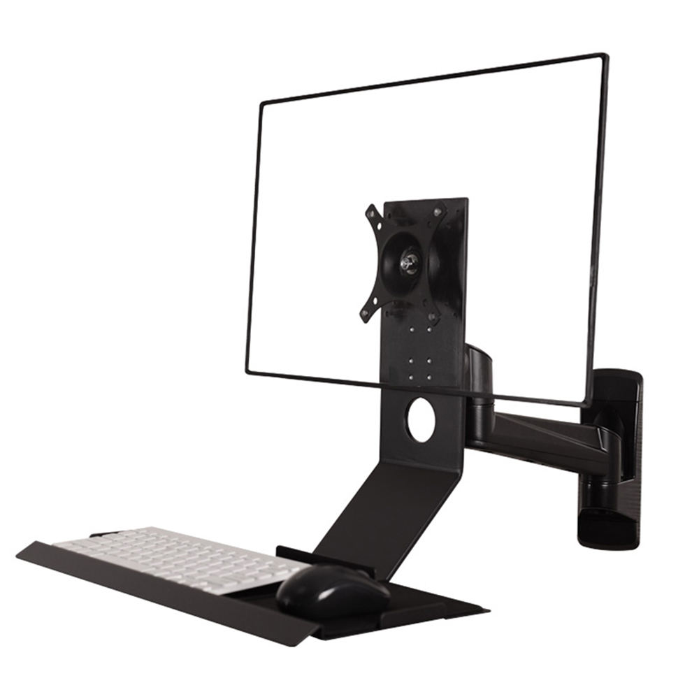 ORANGLES FE199KBL-2 Industrial Monitor Bracket | 360° Rotatable Arm for 15"-32" Screens | 10Kg Capacity | Customizable Design – orangles Kuwait - high resolution display - exposing craftsmanship - Image 2 of 6 | built for everyone | FE199KBL-2 Industrial Monitor Bracket | 360° Rotatable Arm for 15"-32" Screens | 10Kg Capacity | Customizable Design – orangles Kuwait for sale Georgia | Free Shipping ORANGLES