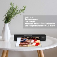 Petites machines à plastifier automatiques A3, A4, A5 pour autocollants, photos, documents, papier thermique et à froid – Prix compétitif