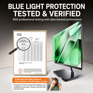 Panneau filtrant la lumière bleue en acrylique facile à accrocher pour <span class=keywords><strong>ordinateur</strong></span> de bureau, protection des yeux, protection d'écran <span class=keywords><strong>anti</strong></span>-lumière bleue pour <span class=keywords><strong>ordinateur</strong></span> portable - Product Image 5