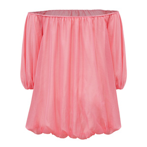 Nouvelle mode 2026, vêtements pour femmes grandes tailles, best-seller, robe pour femmes sexy, couleur unie, épaules dénudées, manches bouffantes - Product Image 5