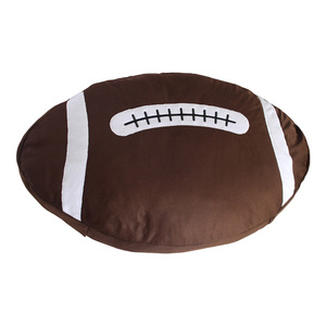 Cojín de felpa suave <span class=keywords><strong>para</strong></span> sofá, cojín personalizado divertido, diseño único de bola, de fútbol - Product Image 5