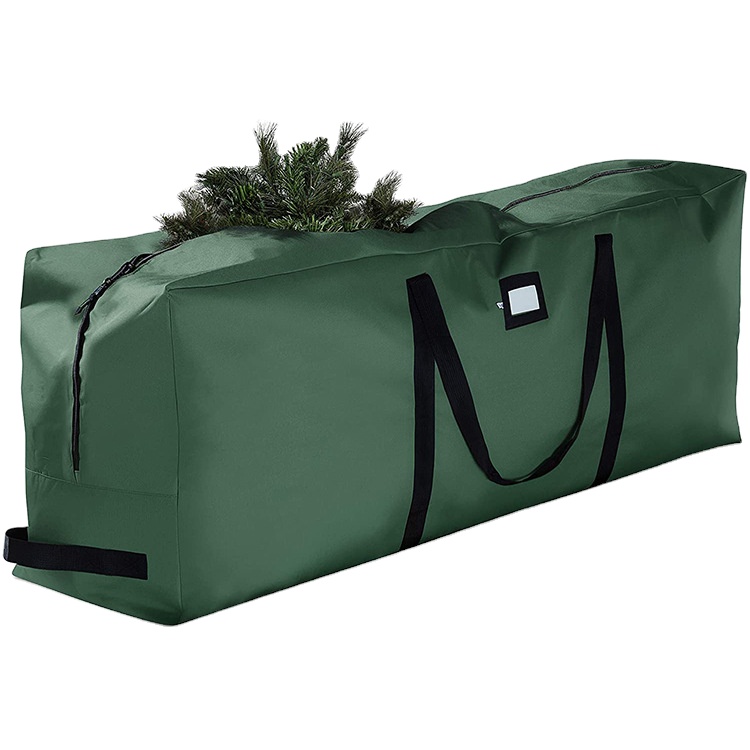 Organisateur de vacances de Noël Oxford étanche grand sac de rangement pour arbre de Noël de 7,5 pieds