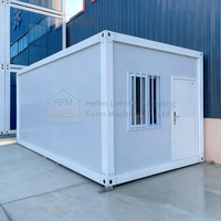 Conteneur pliable 20 pieds, boîte pliable mobile, panneau d'activités, maison, bâtiment temporaire, cabine, boîte d'emballage