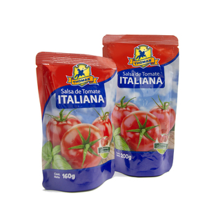Concentré <span class=keywords><strong>de</strong></span> pâte <span class=keywords><strong>de</strong></span> tomate en conserve biologique <span class=keywords><strong>de</strong></span> marque privée dans un sachet <span class=keywords><strong>de</strong></span> sauce tomate à impression personnalisée - Product Image 3