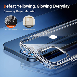 เคสโทรศัพท์ TPU <span class=keywords><strong>ใส</strong></span>กันกระแทกป้องกันรอยขีดข่วนสำหรับ <span class=keywords><strong>iPhone</strong></span> 7 8 x XS <span class=keywords><strong>XR</strong></span> 11 12 13 14 15 16 17 PRO MAX - Product Image 3
