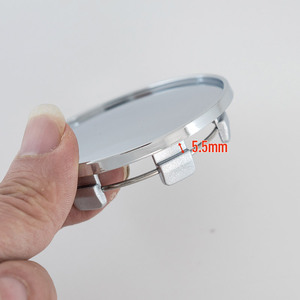 工厂批发ABS材质69mm外径60mm内径汽车改装轮毂盖电镀黑色轮罩 - Product Image 4