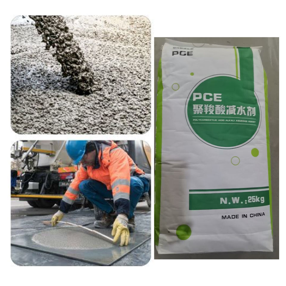 Phụ gia giảm nước gốc PCE, phụ gia bê tông thế hệ thứ ba, đạt tỷ lệ giảm nước lên đến 40%
