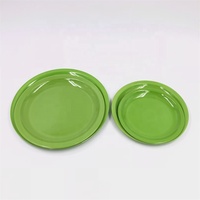 Assiettes en mélamine écologiques sans BPA de différentes tailles, plats en plastique sans BPA pour le dîner et le déjeuner