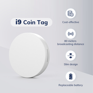 Dài phạm vi không dây đồng xu đèn hiệu ibeacon Sticker <span class=keywords><strong>Internet</strong></span> của sự vật thiết bị bluetooth đèn hiệu Tag cho những người theo dõi - Product Image 3