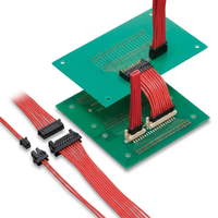 Boîtier de connecteur femelle Hirose DF11 série DS, pas de 2,0 mm, double rangée, 4-40 broches, avec bornes à sertir, compatible usage industriel