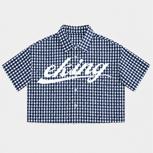 Produttore di <span class=keywords><strong>Abbigliamento</strong></span> Personalizzato, Camicia a Quadri in Cotone da <span class=keywords><strong>Uomo</strong></span> con Logo Serigrafato, Mezza Manica, Vestibilità Ampia, Camicia <span class=keywords><strong>Casual</strong></span> Estiva a Quadri per <span class=keywords><strong>Uomo</strong></span> - Product Image 6