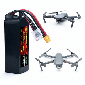 RCリポバッテリー 11.1V 14.8V 22.2V 1100mAh 1300mAh 1550mAh 1800mAh 100C 3S 6S リポ充電式バッテリー FPV RCクアッドコプター用 - Product Image 1