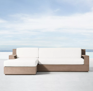 High Quality Garden <b>Sofa</b> Set <b>Wooden</b> Outdoor Teak Furniture Weather Patio Solid All Modern Standard Wood <b>Frame</b> Packing Tuin Set - Product Image 6