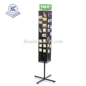 Sàn đứng kim loại đồ chơi treo móc Keychain hiển thị Kệ búp bê spinner hiển thị Giá xoay kệ - Product Image 5