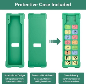 12 Frases Diarias, Panel de Sonidos de Comunicación, Juguetes Educativos para Niños No Verbales, Dispositivo de Comunicación AAC para Niños Pequeños - Product Image 1