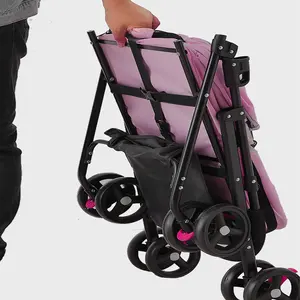 Pet Trolleys For Travelling 4 Wheels Dog Stroller Travel Bag Cat Cart Carrier Pet Stroller