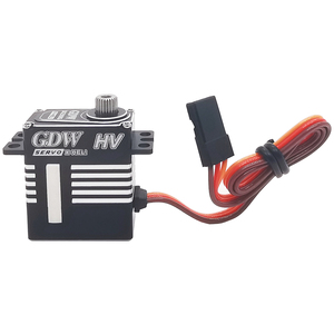 GDW DS290MG 4.8KG High Torque Swashplate Coreless Motor Metal Steering Gear Accessory for 450 Helicopter RC Airplane Parts - Product Image 5