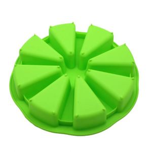 Moule à scones en silicone de qualité alimentaire, antiadhésif, 8 cavités, pour gâteaux, pizzas, brownies, muffins, sans BPA, ustensiles de cuisson - Product Image 2