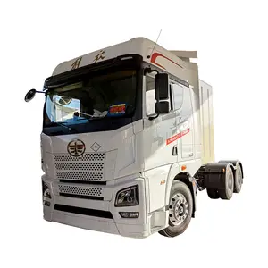 Faw jh6 caminhão trator de gás natural 430hp 10 rodas reboque cabeça para venda