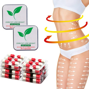 Capsules Minceur Efficaces <span class=keywords><strong>Zore</strong></span> : Brûle-Graisse, Perte de Poids avec L-Carnitine, Réduit la Pression Intestinale, Aide à la Détoxification - Product Image 2