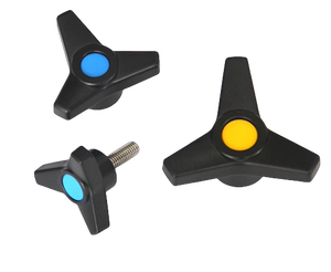 Perillas de plástico de nylon en forma de T, perillas de estrella, perillas de bola triangulares, perillas de baquelita para máquinas - Product Image 3