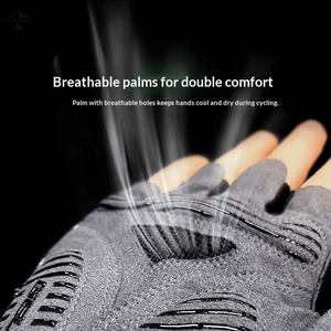 Guantes de Carreras Transpirables Antideslizantes de Poliéster con Pantalla Táctil para Hombre y Mujer, para Ciclismo, Gimnasio y Fitness de Verano, Marca TEMPUS - Product Image 4