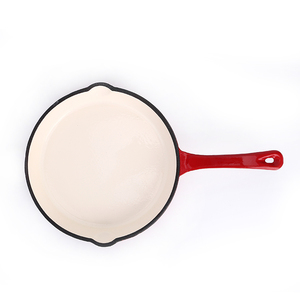 Utensilios de cocina de Metal OEM, sartén de hierro fundido esmaltado, embalaje, juego de cena - Product Image 4