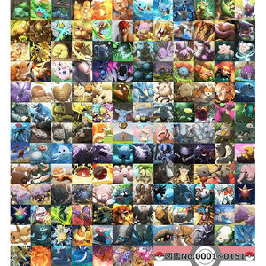 Figur Pikachu GP Blind Box Kualitas Premium Koleksi Poke Mon Magnet Kulkas Gambar Tangan Booster Box Kartu Permainan Hadiah - Product Image 2