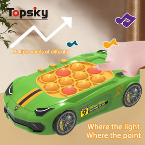 Nouvelle console de jeu électronique à poussée rapide Puzzle lumineux Fidget Squeeze Toy Caractéristiques sensorielles Emballé dans une boîte pour les enfants - Product Image 4