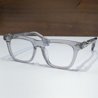 Gafas Ópticas de Diseño de Alta Calidad para Hombre y Mujer, Modelo Punk 8251 TAMAÑO 51-20-154, Monturas de Gafas de Lujo de Acetato y Titanio para Negocios