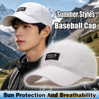 Gorra de Béisbol Deportiva de 6 Paneles de PVC y Fibra de Poliéster para Adultos, Transpirable, Impermeable, Unisex, Ajustable, con Hebilla Metálica y Bordado a Máquina