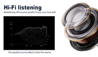 Casque audio sans fil Hifi Silent Disco Headphones Silent Disco pour 1 Set pour la fête et la méditation