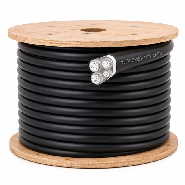 0.6/1KV ZR-YJLV Low Voltage Aluminium Conductor Cable, XLPE Insulated Cable for Mixed Load Building Power Access