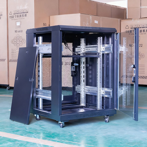 Gabinete de <span class=keywords><strong>Rack</strong></span> para Servidor de 18U, 19 Pulgadas, Estándar, para Redes, 1000 mm de Profundidad, para Sala de Switches y Equipos de Monitoreo - Product Image 4