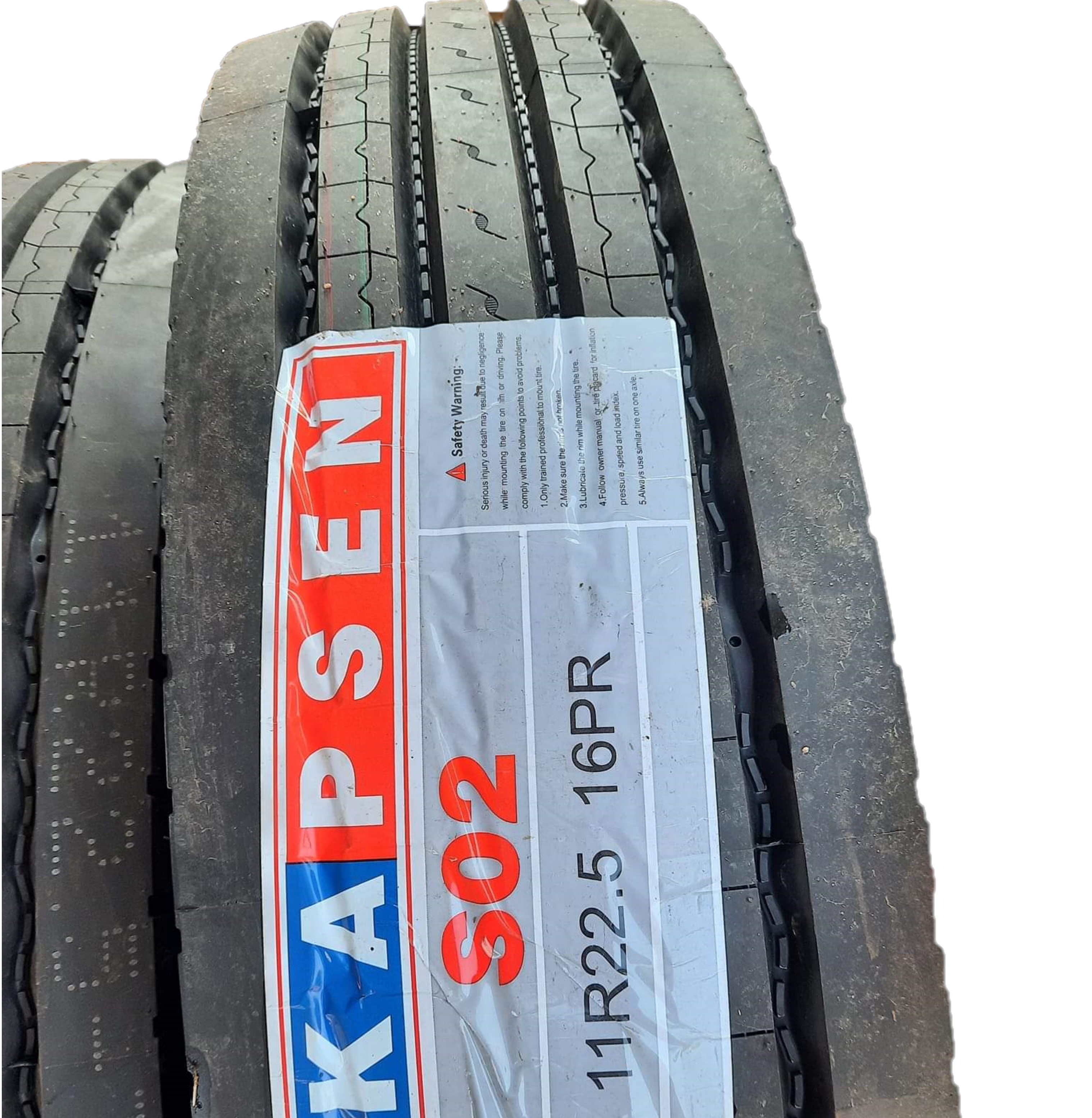 Kapsen Taitong 11R 22.5 Radial Truck Tyres - Durable & Efficient