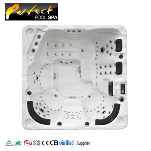 Jacuzzi de Exterior para 6 Personas en Oferta, Bañera de Hidromasaje con Chorros de Aire para Jardín - Product Image 6