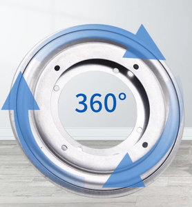 Base de tocadiscos hueca redonda giratoria de 360 grados placas giratorias tocadiscos de mesa - Product Image 3